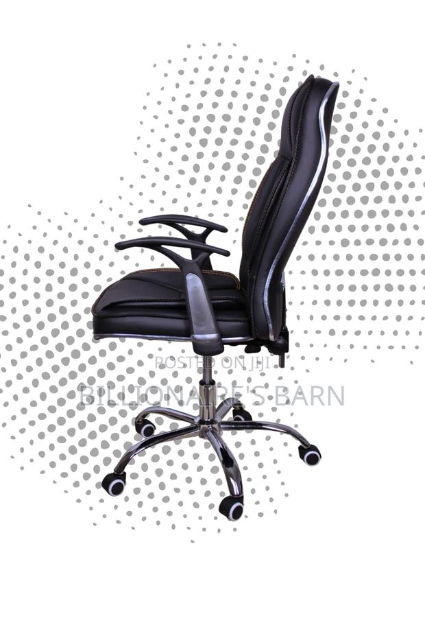 Executive Leather Office Chair | New Arrival Padded Armrests