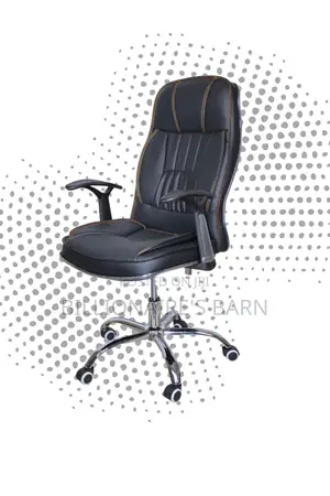 Executive Leather Office Chair | New Arrival Padded Armrests