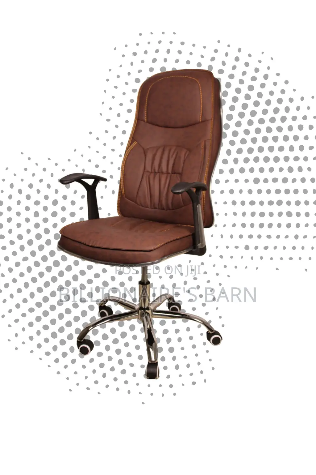 Ergonomic Executive Leather Chair | Premium Lumbar Support