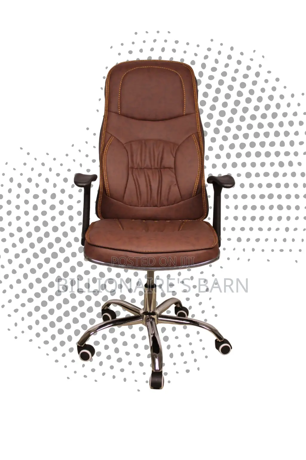 Ergonomic Executive Leather Chair | Premium Lumbar Support