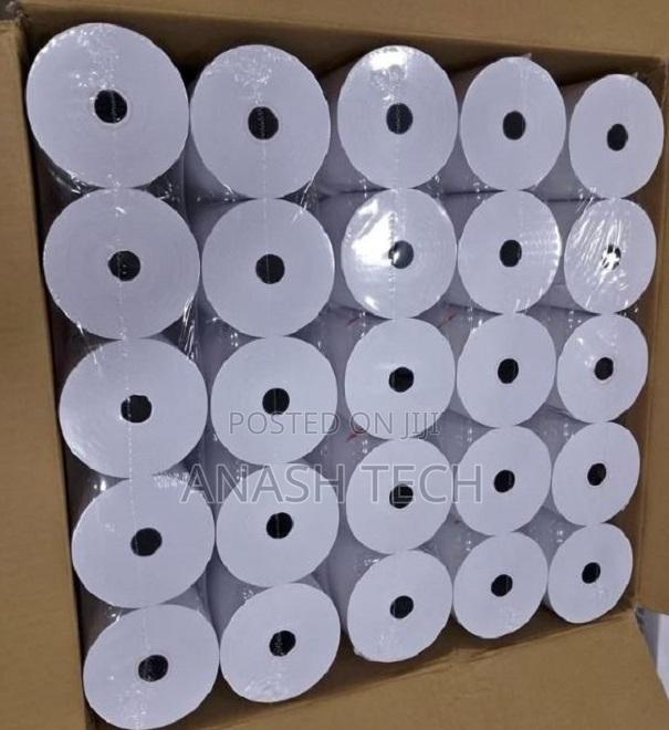 Fast Print 80mm by 80mm by 13mm Thermal Rolls Receipt Papers