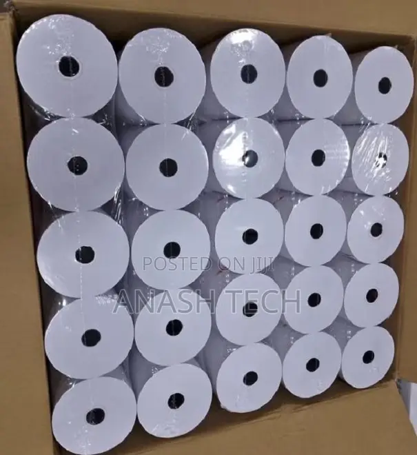 Fast Print 80mm by 80mm by 13mm Thermal Rolls Receipt Papers