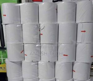 Clear Printing 80mm by 80mm by 13mm Thermal Rolls Paper- Box - main view