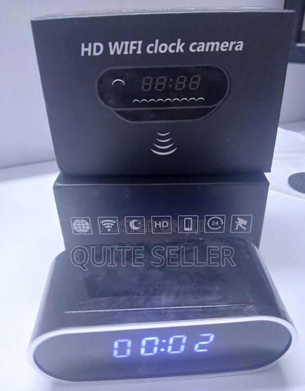 Wifi Clock Hidden Spy Camera With Remote Access - Easy-to-Use