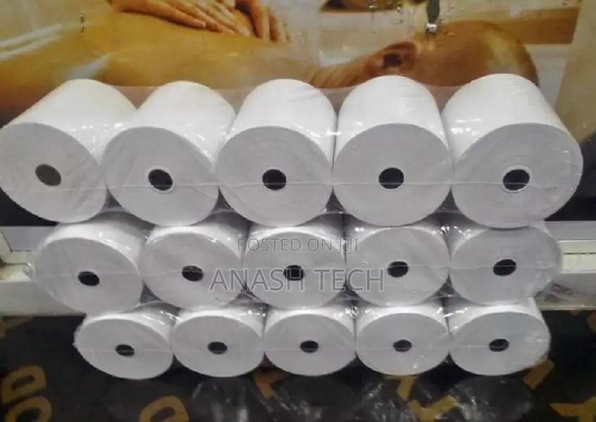 Supermarket 50 Pieces of 80mm by 80mm by 13mm Thermal Rolls