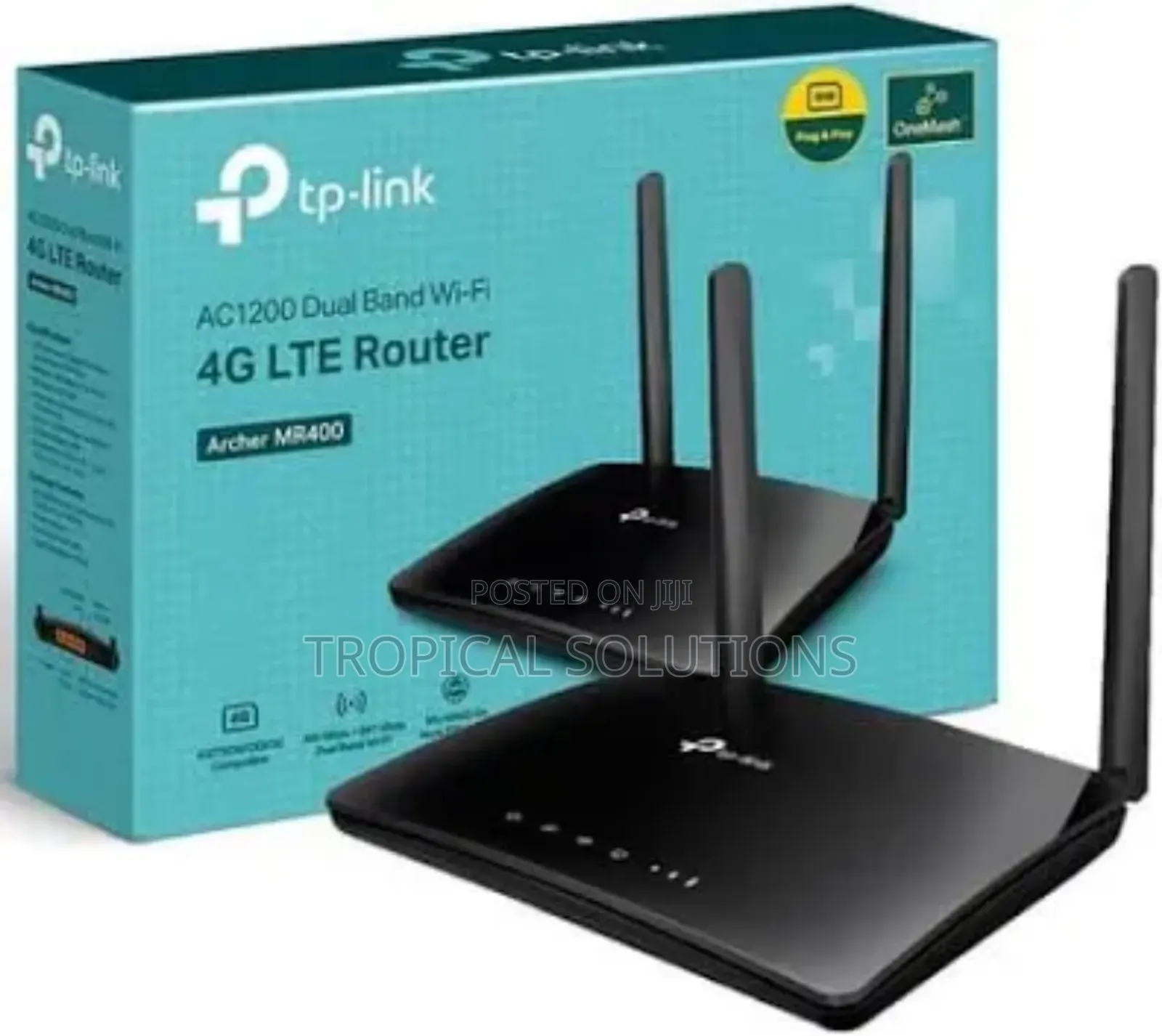 Tp-Link Ac750 Wireless Tl-Archer Mr200 Dual-Band 4g Lte Router