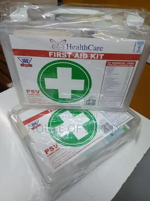 PSV First Aid Kits Clear With Different Essentials