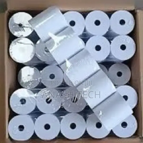 Heavy Duty 50 Pieces of 80mm by 80mm by 13mm Thermal Rolls