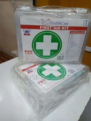 PSV First Aid Kits Clear With Different Essentials