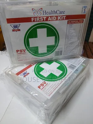 PSV First Aid Kits Clear With Different Essentials
