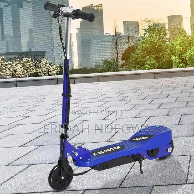Folding Electric Scooter 7-14 Adjustable Battery Power Pu Wheels - main view