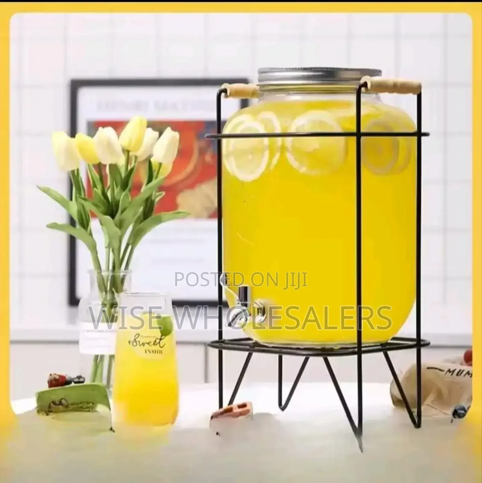 8lts Glass Juice Dispensers