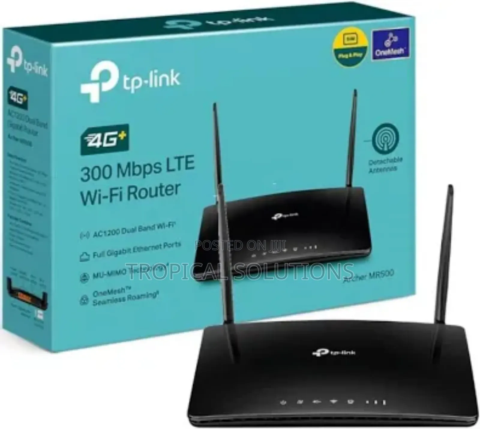 Tp-Link 4g+ Cat 6 Ac1200 Wireless Tl-Archer Mr600 Gigabit Router