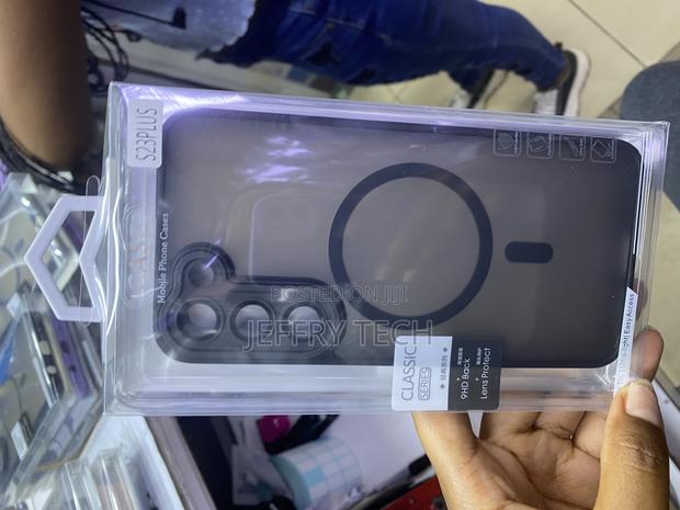 Mbewrt Samsung Galaxy S23 Plus Translucent Matte Magsafe Case - main view