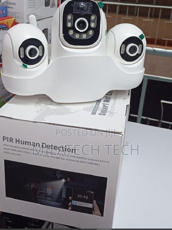 Triple Lens 4g Solar PTZ Camera - main view