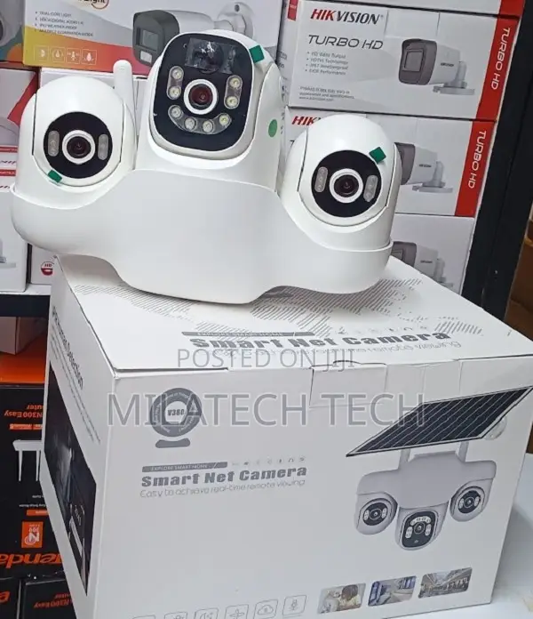 Tripple Lens Solar Camera Full Resolution