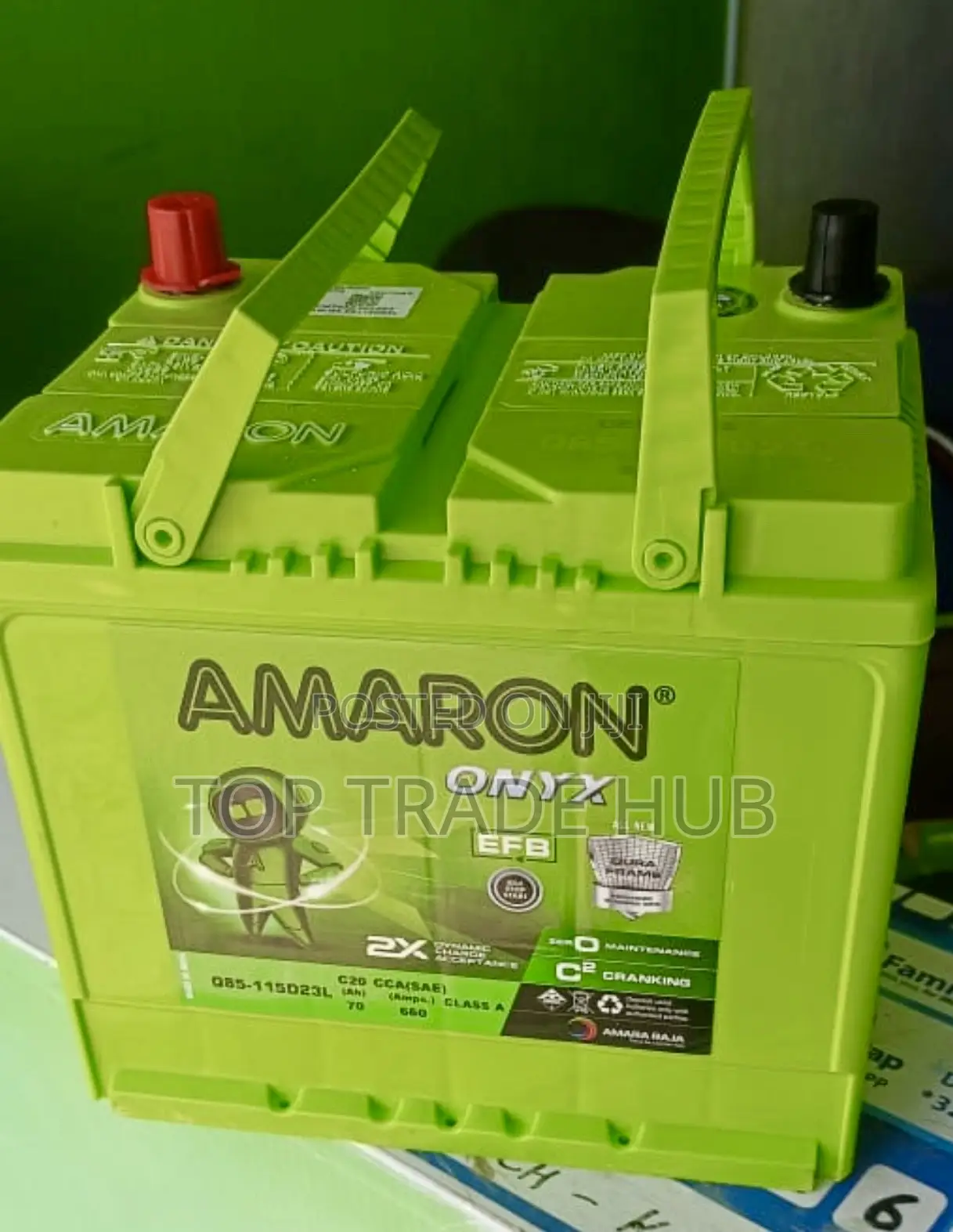 Amaron Onyx Hi-life Duro Q85 65ah Stop Start Car Battery