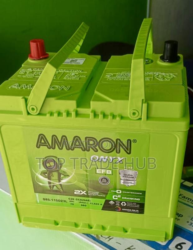 Amaron Onyx Hi-life Duro Q85 65ah Stop Start Car Battery