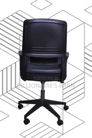 Pro-Grade Black Ergonomic Mesh Office Chair | Mesh Backrest