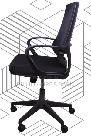 Pro-Grade Black Ergonomic Mesh Office Chair | Mesh Backrest