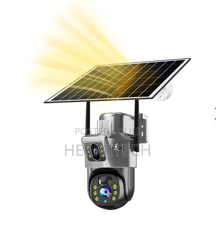 Solar CCTV 4g Single Lence PTZ 4mp CCTV Solar Camera