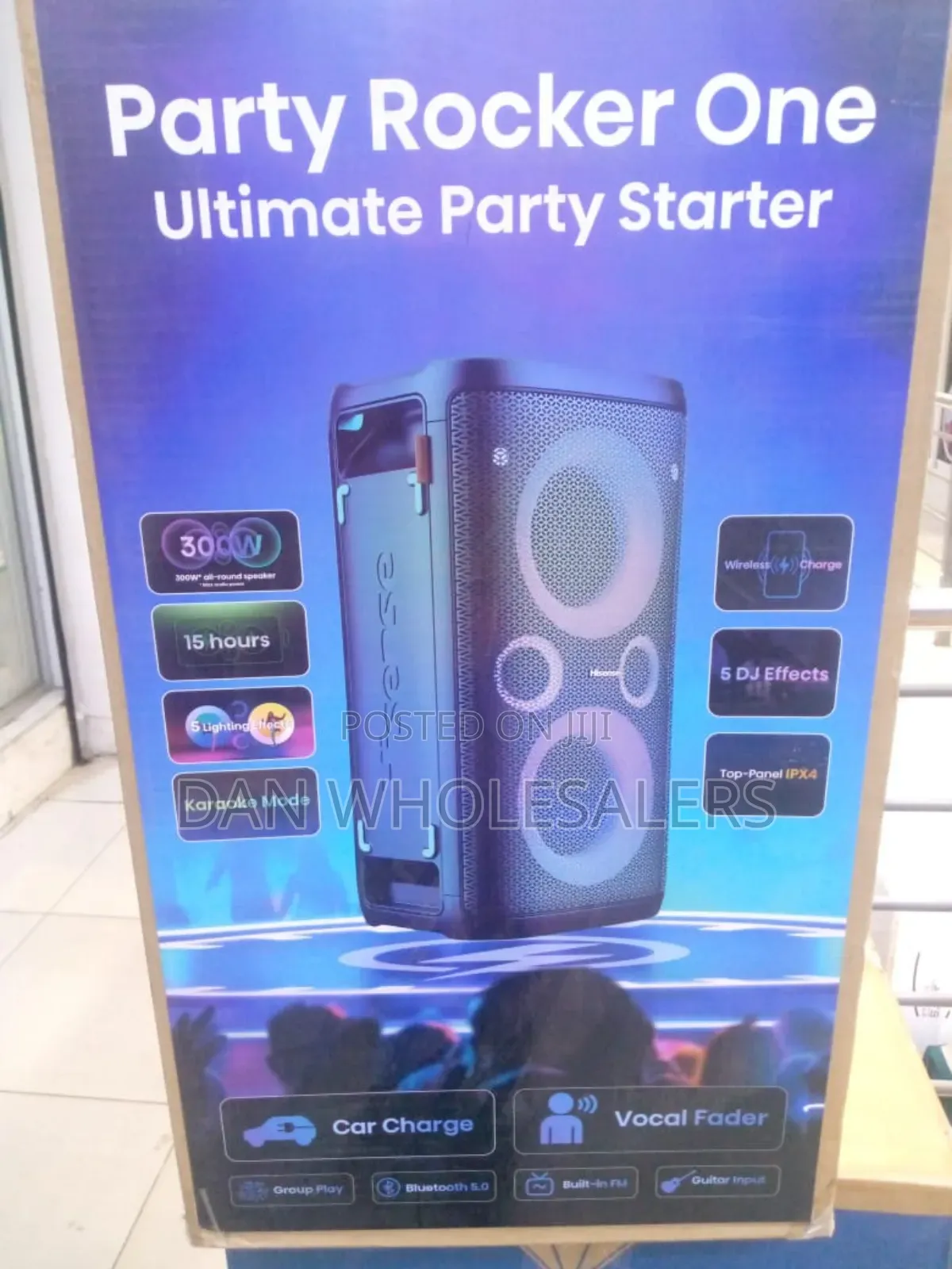 Hisense Party Rocker Speaker – Loud, Clear, Wireless