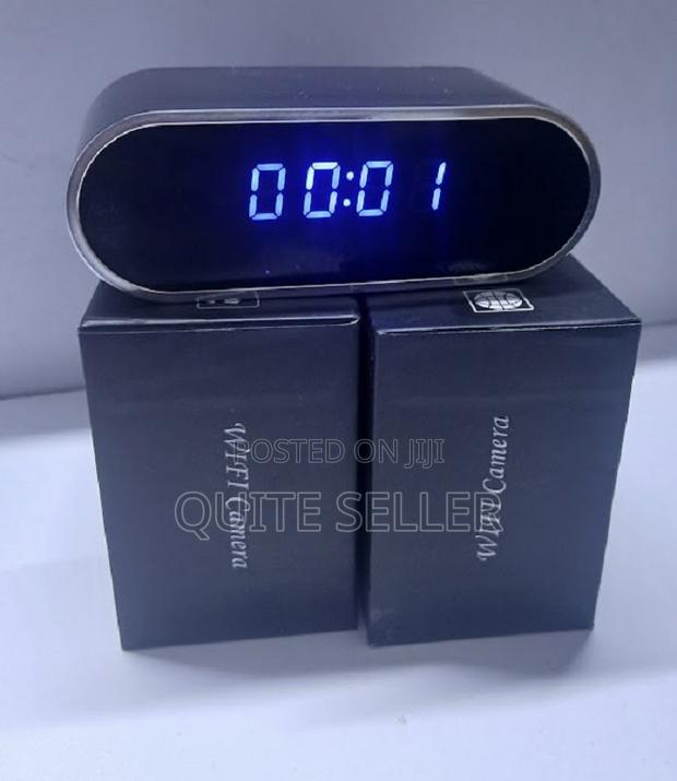 1080p Hd Wifi Camera Clock Surveillance Camera for Home Security
