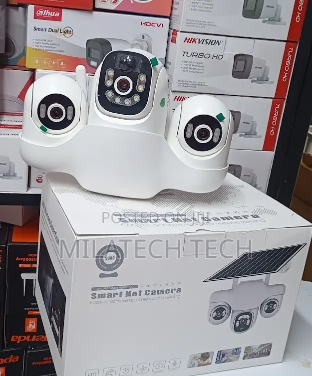 V380 Triple Lens(Trinocular) 4g With Night Vision