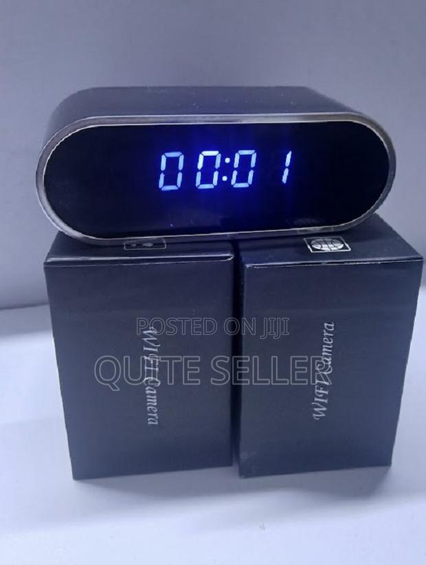 Hidden Camera Clock Hd 1080p Wifi Wireless Video Cameras Spy Camera - main view