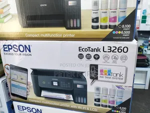 Epson Ecotank L3260 Wi-Fi All-in-One Ink Tank Printer(Brand New)