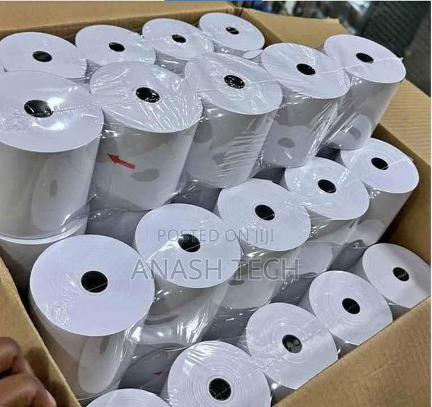 Reliable Quality 80mm by 80mm by 13mm Thermal Rolls Papers - main view