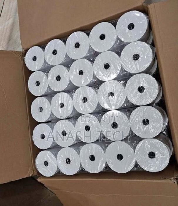 Frequentry Used Quality 50 Pieces of 80mm by 80mm Thermal Rolls.