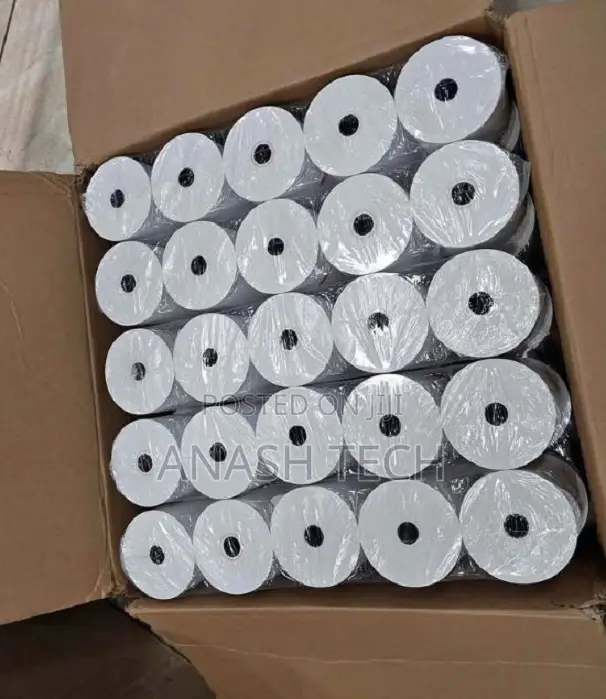 Frequentry Used Quality 50 Pieces of 80mm by 80mm Thermal Rolls.