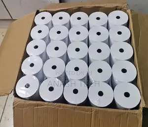 Pos Systems 50 Pieces of 80mm by 80mm by 13mm Thermal Rolls