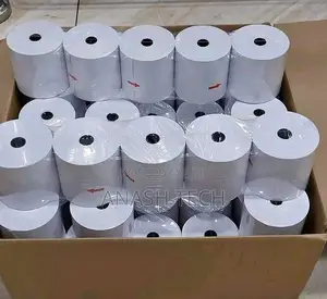 Retail Stores 50 Pieces of 80mm by 80mm by 13mm Thermal Rolls