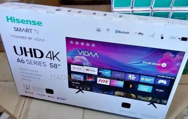 Immersive Entertainment With Hisense 58” Vidaa Smart Tv