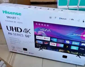 Hisense 58” Vidaa Smart Tv – Stunning Clarity Meets Simplicity