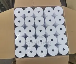 Low-Cost 50 Pieces of 80mm by 80mm by 13mm Thermal Rolls