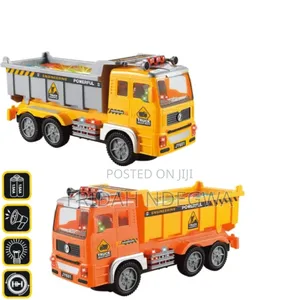 Construction Truck With Music And Lights