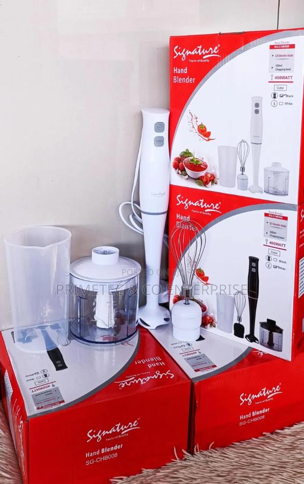 Signature 4 in One Hand Blenders