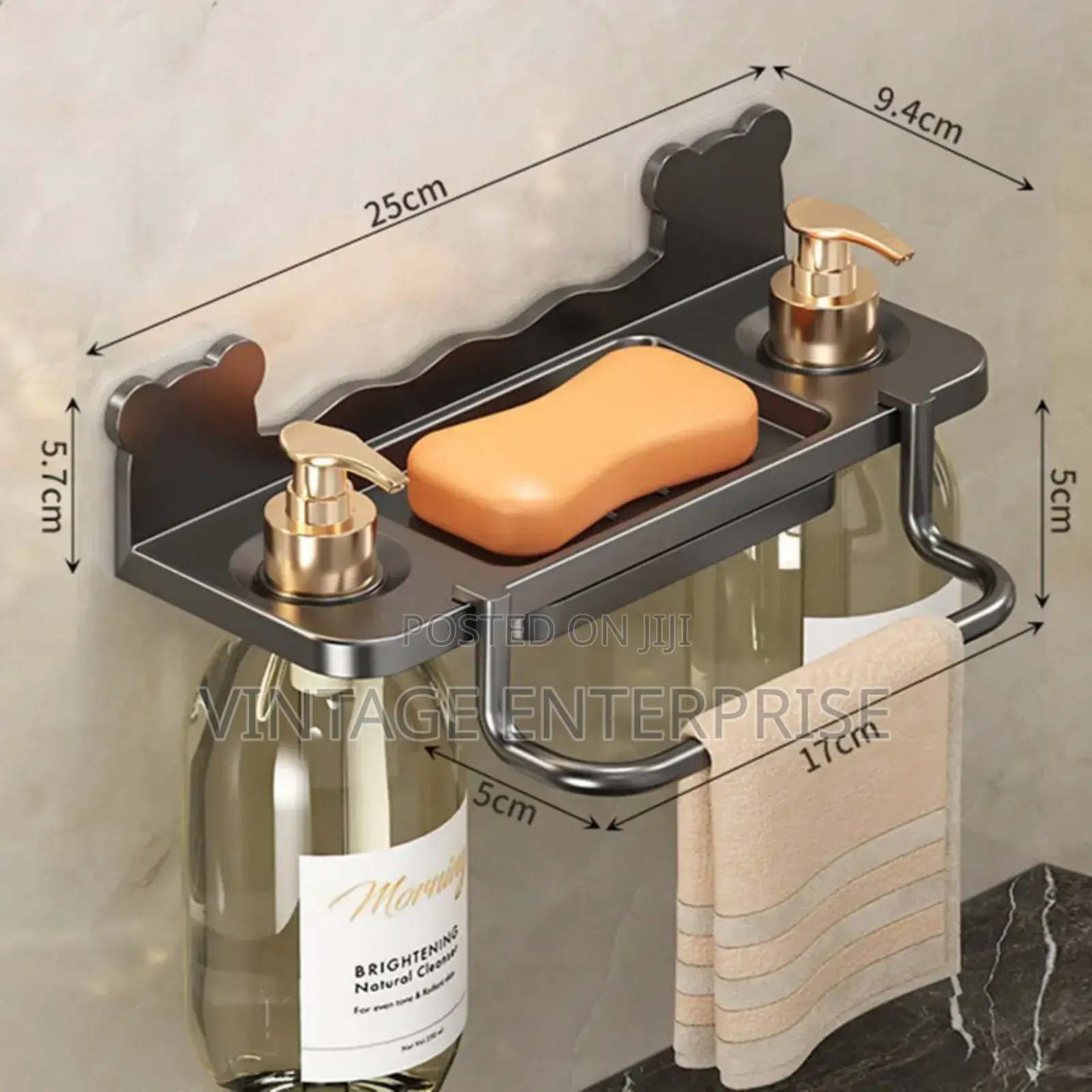Wall Mounted Punch Free Soap Holder