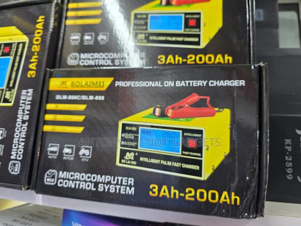 Intelligent Bolaimei 12v/24v Lead Acid Car Battery Charger 10a
