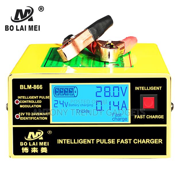 Bolaimei 12v/24v Auto Battery Charger For Lead Acid Batteries