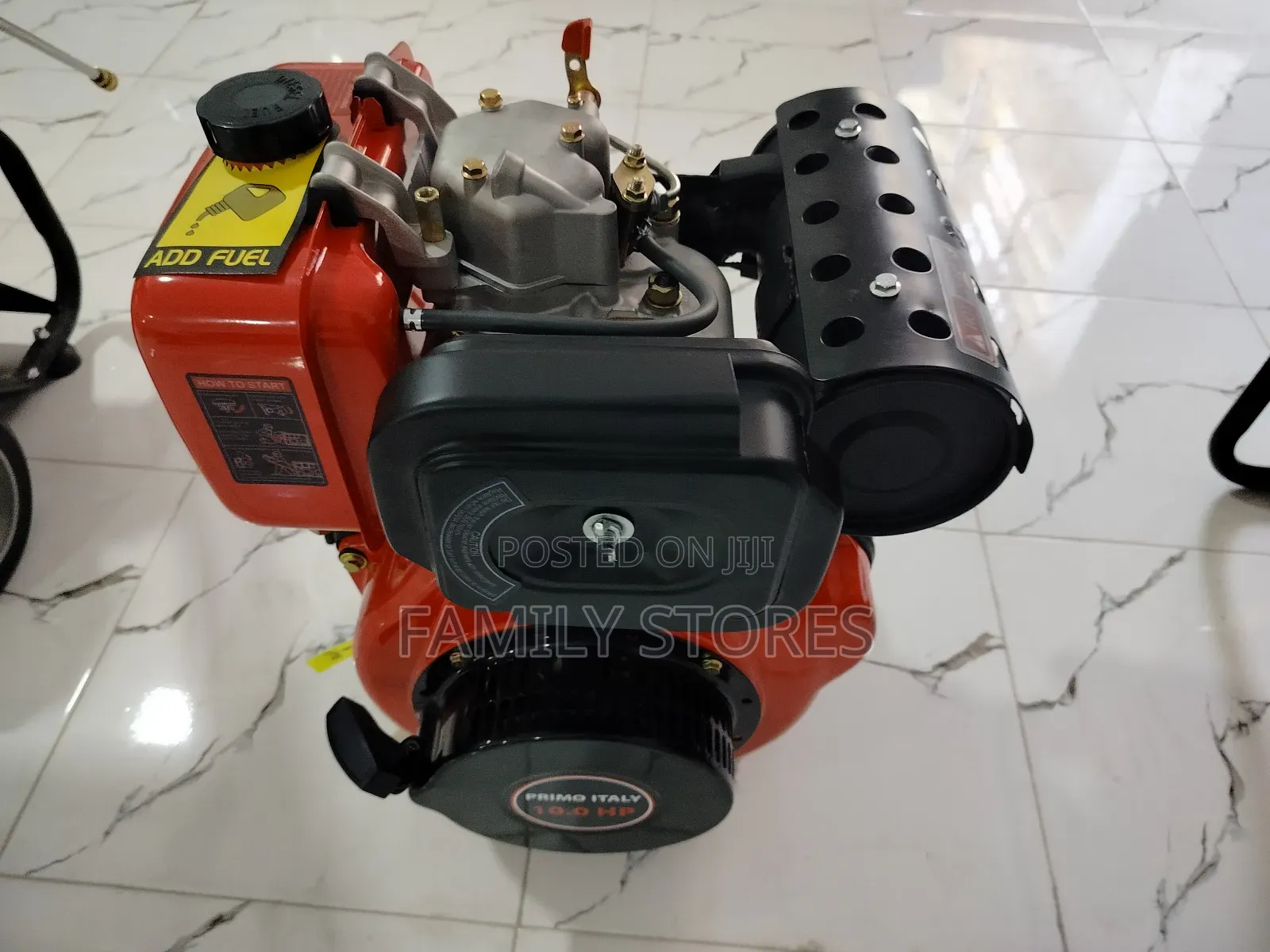Heavy Duty 10hp Diesel Air-Cooled Engine.