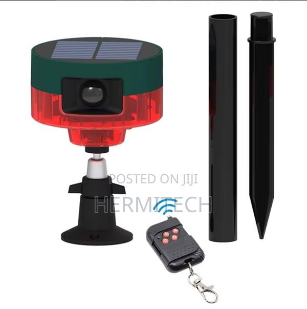 Wireless Solar Rf Remote Alarm Siren Solar Animal Repeller - thumbnail 3