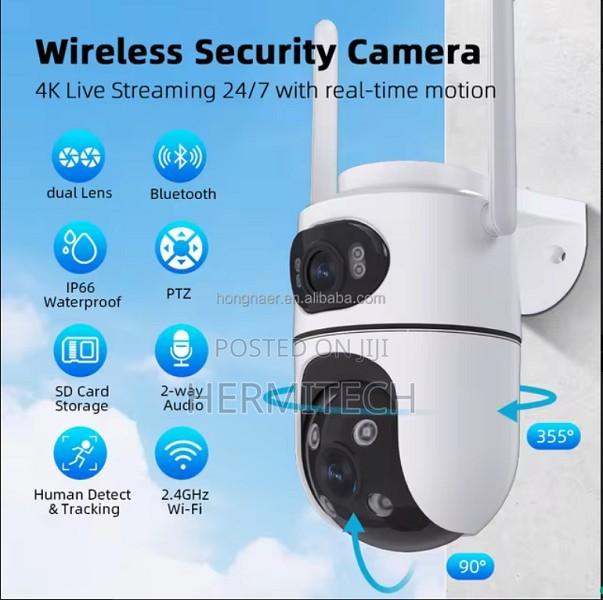 6mp Wireless Wifi Smart Home Video Surveillance - thumbnail 2