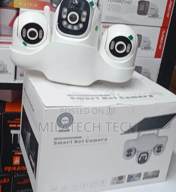 4g Simcard Triple Lens Wireless Solar