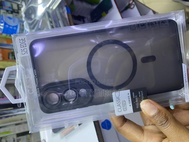 Winke Samsung Galaxy S25 Edge Translucent Magnetic Phone Case - thumbnail 3