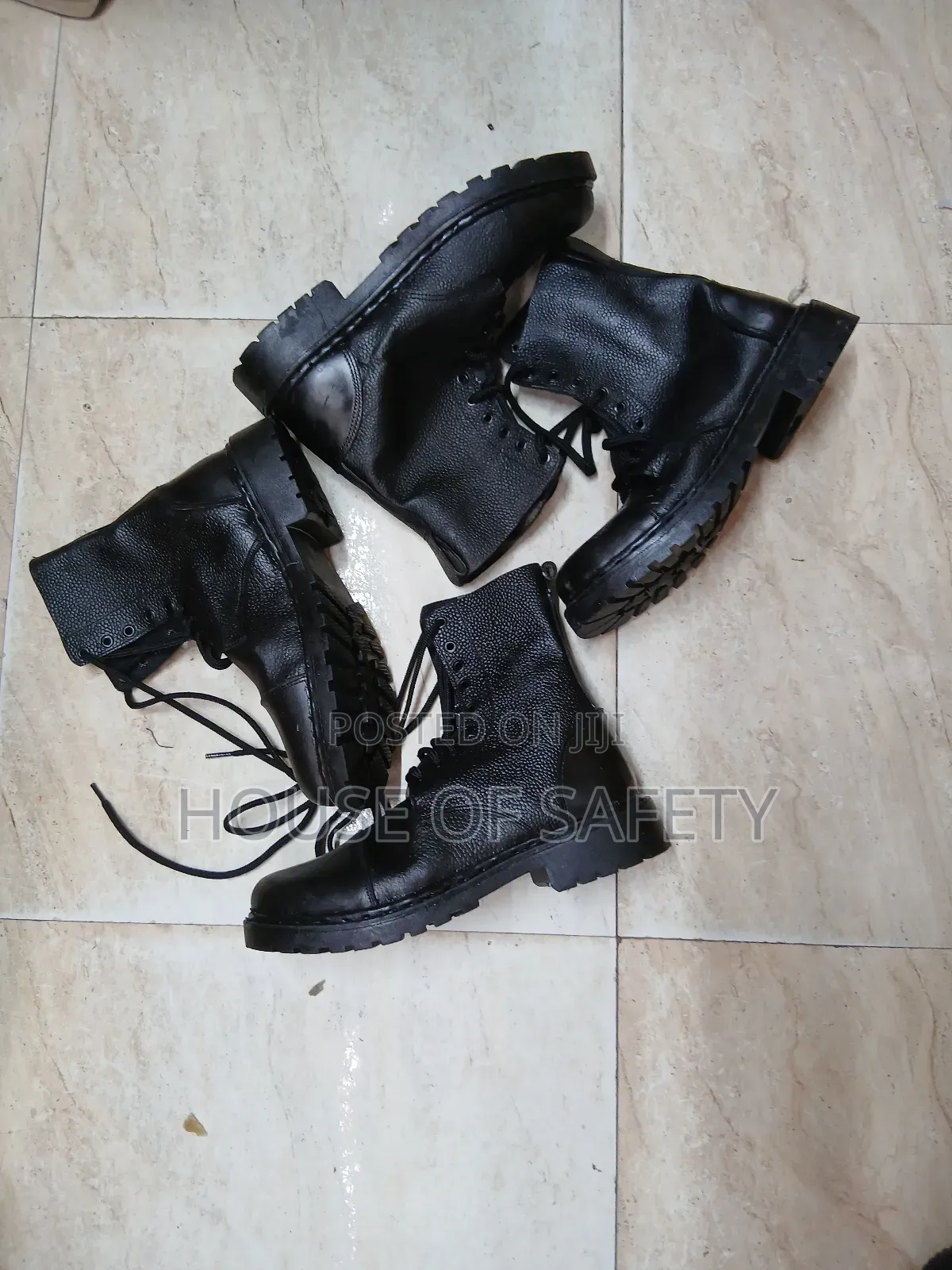 Security Guard Black With No Steel Toe