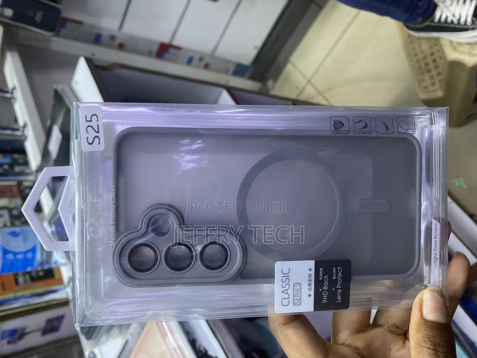 Geeke Magnetic for Samsung Galaxy S25 Translucent Matte